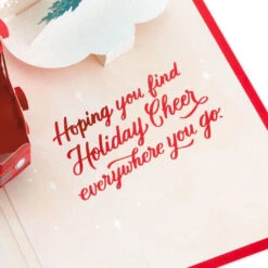 Hallmark Joy To You 3D Pop-Up Christmas Card 16 Hallmark Joy To You 3D Pop-Up Christmas Card -Hallmark Decoration Store Red Truck 3D PopUp Christmas Card 1299IXC7122 05