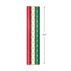 Hallmark Christmas Gift Wrap Kit With Wrapping Paper, Bows, Ribbons And Tags 16 Hallmark Christmas Gift Wrap Kit With Wrapping Paper, Bows, Ribbons And Tags -Hallmark Decoration Store RedWhiteGreen 3Roll Holiday Wrapping Paper Set 5JXW1200 07