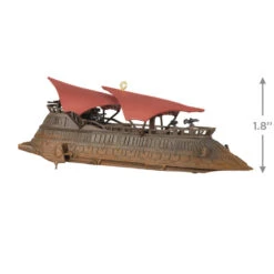 Hallmark Star Wars: Return Of The Jedi™ Jabba's Sail Barge, The Khetanna™ Ornament With Sound -Hallmark Decoration Store Return of Jedi Jabbas Barge Keepsake Ornament 3799QXI7109 03