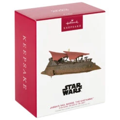 Hallmark Star Wars: Return Of The Jedi™ Jabba's Sail Barge, The Khetanna™ Ornament With Sound -Hallmark Decoration Store Return of Jedi Jabbas Barge Keepsake Ornament 3799QXI7109 04