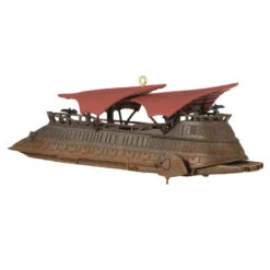 Hallmark Star Wars: Return Of The Jedi™ Jabba's Sail Barge, The Khetanna™ Ornament With Sound -Hallmark Decoration Store Return of Jedi Jabbas Barge Keepsake Ornament 3799QXI7109 06