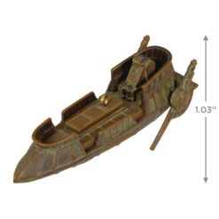 Hallmark Star Wars: Return Of The Jedi™ Desert Skiff™ Ornament 10 Hallmark Star Wars: Return Of The Jedi™ Desert Skiff™ Ornament -Hallmark Decoration Store Return of Jedi Jabbas Ship Keepsake Ornament 1299QXI7499 03
