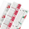 Hallmark Rustic Winter 3-Pack Reversible Metallic Christmas Wrapping Paper, 120 Sq. Ft. -Hallmark Decoration Store Rustic Winter Reversible Christmas Wrapping Paper 5JXW1034 01