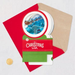 Hallmark Santa's Sleigh Snow Globe Musical 3D Pop-Up Christmas Card With Motion 16 Hallmark Santa's Sleigh Snow Globe Musical 3D Pop-Up Christmas Card With Motion -Hallmark Decoration Store Santa Sleigh Snowglobe 3D PopUp Music Motion Christmas Card 1299XOD9985 06