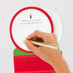 Hallmark Santa's Sleigh Snow Globe Musical 3D Pop-Up Christmas Card With Motion 17 Hallmark Santa's Sleigh Snow Globe Musical 3D Pop-Up Christmas Card With Motion -Hallmark Decoration Store Santa Sleigh Snowglobe 3D PopUp Music Motion Christmas Card 1299XOD9985 07