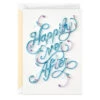 Hallmark Happily Ever After Quilled Paper Handmade Wedding Card