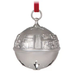 Hallmark Ring In The Season Metal Bell Ornament -Hallmark Decoration Store Silver Jingle Bell Keepsake Ornament 2699QXR8139 06