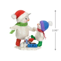 Hallmark Making Memories Dancing To The Beat Ornament -Hallmark Decoration Store Snowmen Dancing Keepsake Ornament 1799QXR8059 03