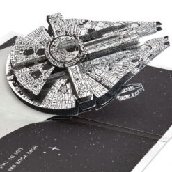 Hallmark Star Wars™ Millennium Falcon™ 3D Pop-Up Card