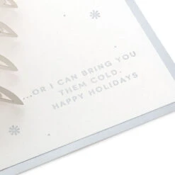 Hallmark Star Wars: The Mandalorian™ Grogu™ Warm Wishes 3D Pop-Up Holiday Card -Hallmark Decoration Store Star Wars The Mandalorian Grogu 3D PopUp Holiday Card 1499XXH9985 03