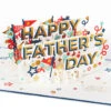 Hallmark Celebrate Stars And Pennants 3D Pop-Up Father's Day Card -Hallmark Decoration Store Stars and Pennants 3D PopUp Fathers Day Card 1299IMM2045 01