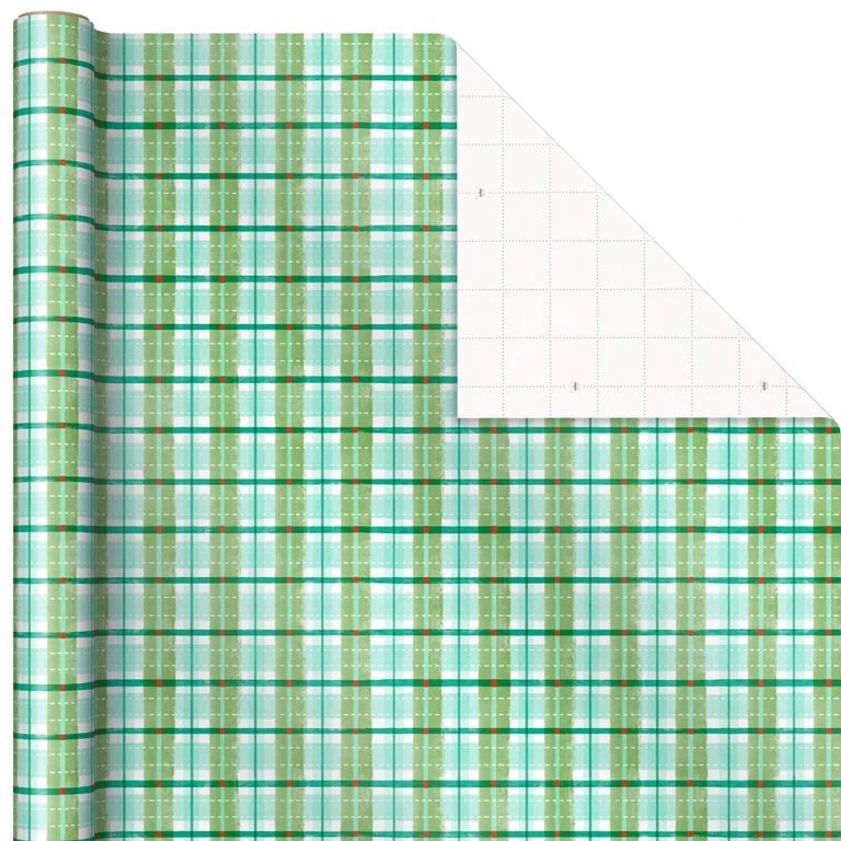 Hallmark Pastel Christmas Prints 3-Pack Wrapping Paper, 120 Sq. Ft. 6 Hallmark Pastel Christmas Prints 3-Pack Wrapping Paper, 120 Sq. Ft. - Image 4