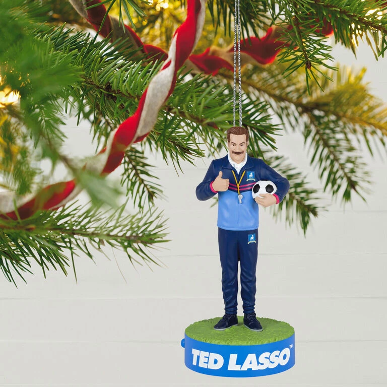Hallmark Ted Lasso™ Ornament With Sound 4 Hallmark Ted Lasso™ Ornament With Sound - Image 2