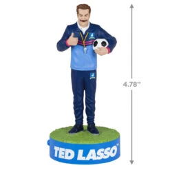 Hallmark Ted Lasso™ Ornament With Sound 10 Hallmark Ted Lasso™ Ornament With Sound -Hallmark Decoration Store Ted Lasso Keepsake Ornament 2199QXI6259 03