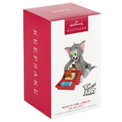 Hallmark Tom And Jerry™ What's For Lunch? Ornament -Hallmark Decoration Store Tom and Jerry Lunch Box Keepsake Ornament 1899QXI6059 04