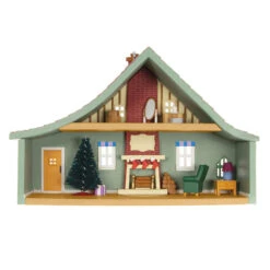 Hallmark Nostalgic Houses And Shops Traditional Tudor 2023 Ornament -Hallmark Decoration Store Tudor House Keepsake Ornament 2399QXR8129 06