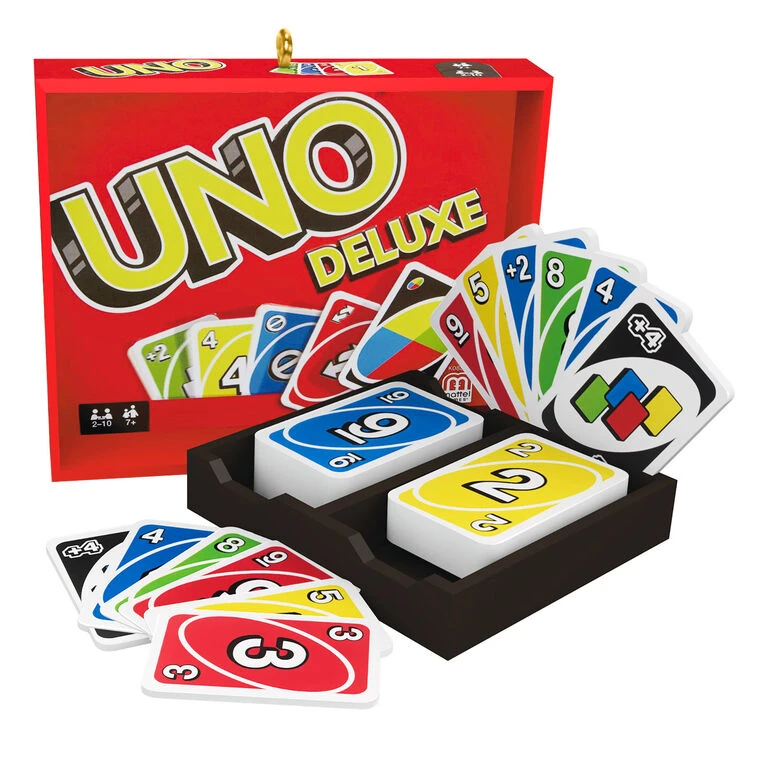 Hallmark Mattel UNO™ Family Game Night® Ornament 3 Hallmark Mattel UNO™ Family Game Night® Ornament