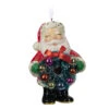 Hallmark Jolly Santa Porcelain Special Edition Ornament 1 Hallmark Jolly Santa Porcelain Special Edition Ornament -Hallmark Decoration Store Vintage Jolly Santa With Wreath Keepsake Ornament 2499QXT4113 01