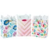Hallmark 13" Watercolor 3-Pack Assorted Gift Bags With Tissue -Hallmark Decoration Store Watercolor 3Pack Assorted Large Gift Bags Tissue 5EGB6367 01