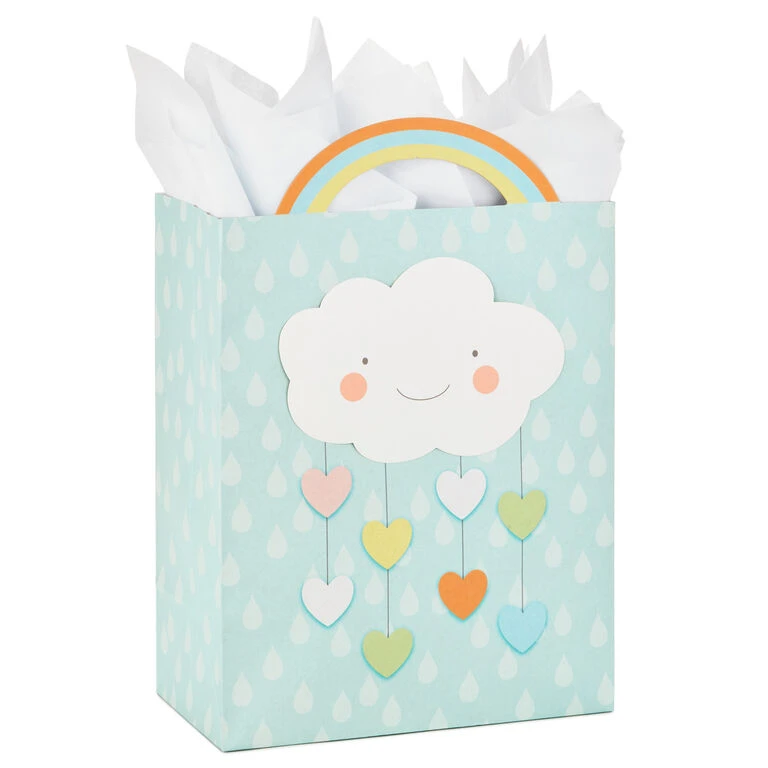 Hallmark 13" Welcome Baby 3-Pack Assorted Gift Bags With Tissue 7 Hallmark 13" Welcome Baby 3-Pack Assorted Gift Bags With Tissue - Image 5