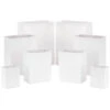 Hallmark White Assorted Sizes 8-Pack Gift Bags -Hallmark Decoration Store White Assorted Sizes 8Pack Gift Bags 5EGB7017 01