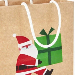 Hallmark Merry Mix 8-Pack Christmas Gift Bags, Assorted Sizes And Designs 13 Hallmark Merry Mix 8-Pack Christmas Gift Bags, Assorted Sizes And Designs -Hallmark Decoration Store White and Kraft Paper Assortment Christmas Gift Bags 5XGB1410 06