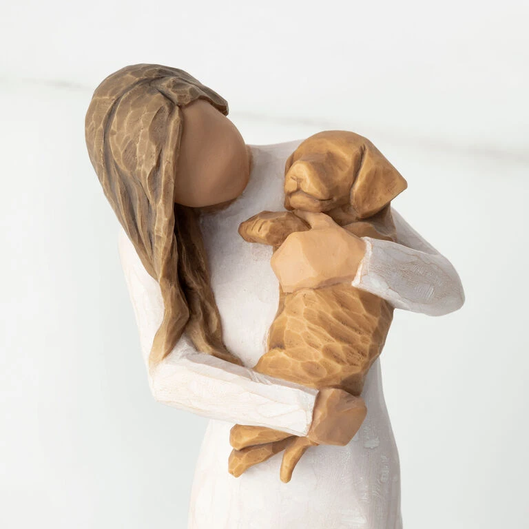Willow Tree Adorable You Golden Dog Figurine, 7.5" 5 Willow Tree Adorable You Golden Dog Figurine, 7.5" - Image 3