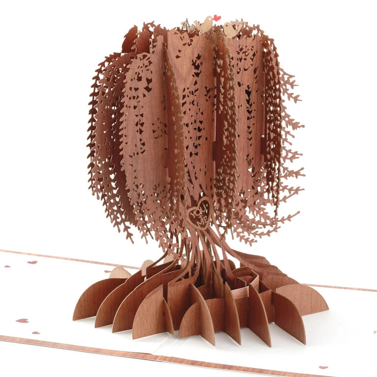 Hallmark Willow Tree You And Me Always 3D Pop-Up Love Card 3 Hallmark Willow Tree You And Me Always 3D Pop-Up Love Card