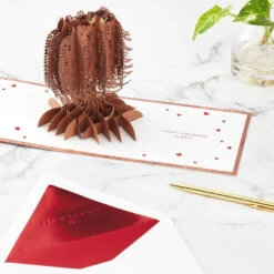 Hallmark Willow Tree You And Me Always 3D Pop-Up Love Card 15 Hallmark Willow Tree You And Me Always 3D Pop-Up Love Card -Hallmark Decoration Store Willow Tree You Me Always Wood 3D PopUp Love Card 1499LAD2736 06