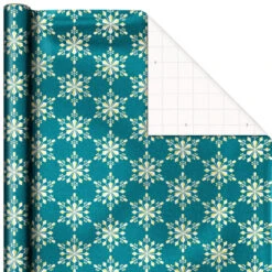 Hallmark Winter Glow 3-Pack Christmas Wrapping Paper Assortment, 80 Sq. Ft. 13 Hallmark Winter Glow 3-Pack Christmas Wrapping Paper Assortment, 80 Sq. Ft. -Hallmark Decoration Store Winter Glow Christmas Wrapping Paper Assortment 5JXW1060 04