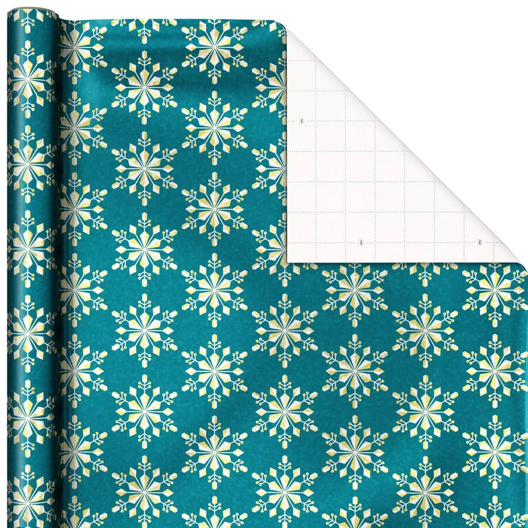 Hallmark Winter Glow 3-Pack Christmas Wrapping Paper Assortment, 80 Sq. Ft. 6 Hallmark Winter Glow 3-Pack Christmas Wrapping Paper Assortment, 80 Sq. Ft. - Image 4