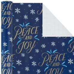Hallmark Woodland Charm 4-Pack Holiday Wrapping Paper Assortment, 120 Sq. Ft. -Hallmark Decoration Store Woodland Charm Holiday Wrapping Paper Assortment 5JXW1041 03