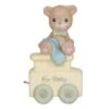Precious Moments New Baby Teddy Bear Figurine 2 Precious Moments New Baby Teddy Bear Figurine -Hallmark Decoration Store precious moments may your birthday be warmnew baby teddy bear bisque porcelain figurine root 142020 1470 1