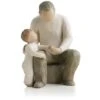 Willow Tree® Grandfather Grandchild Figurine 1 Willow Tree® Grandfather Grandchild Figurine -Hallmark Decoration Store willow tree grandfather grandchild figurine root 26058 1470 1